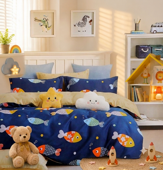 blue-fish-ocean-kids-bedding-set-1