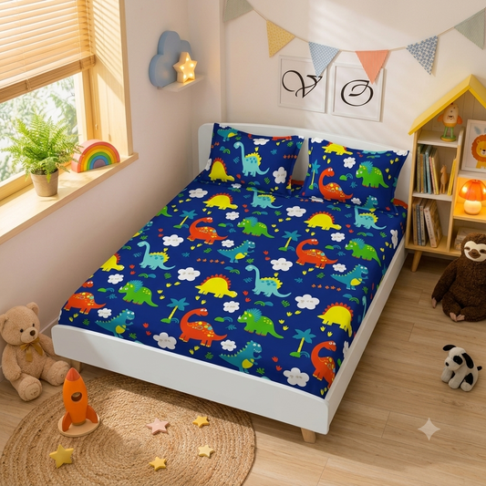 dino-world-blue-dinosaur-print-bedsheet-1