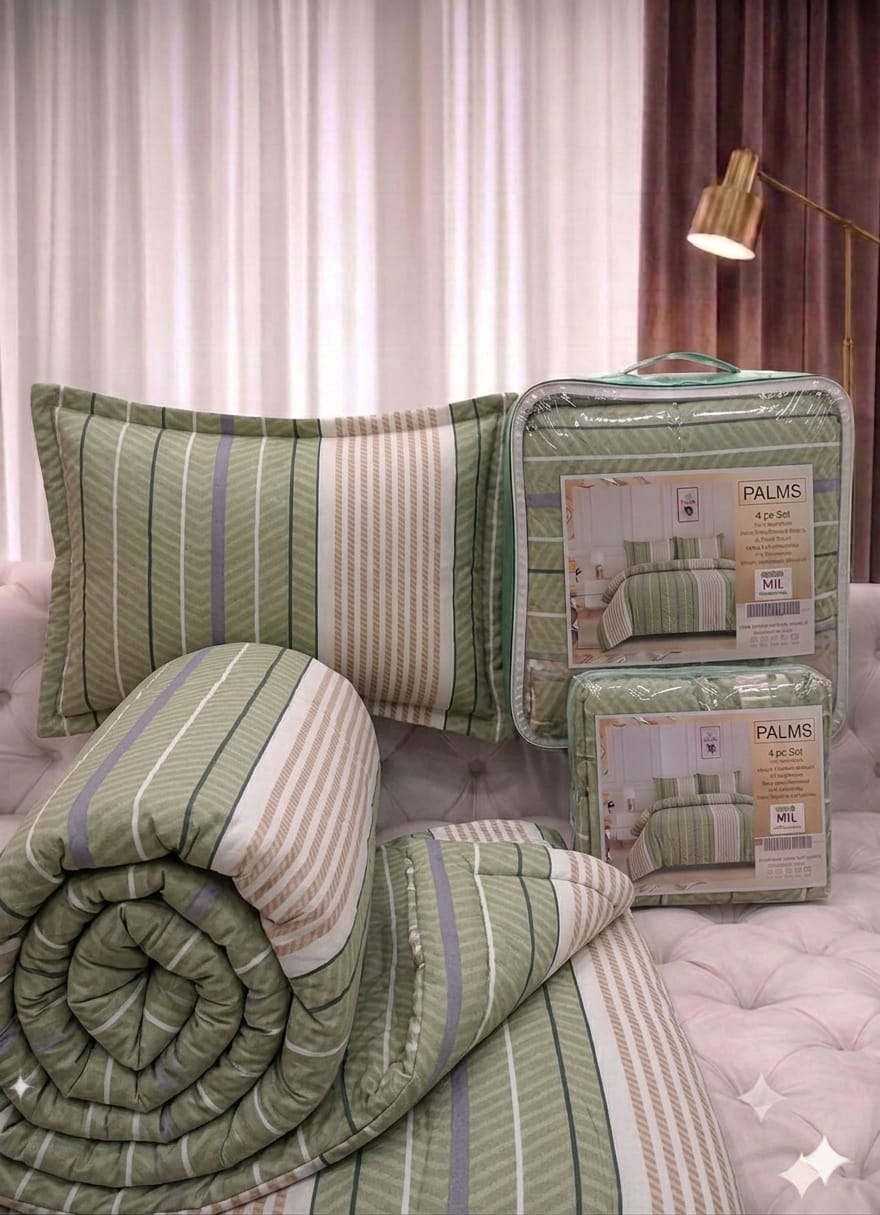 palms-sage-green-stripe-comforter-set