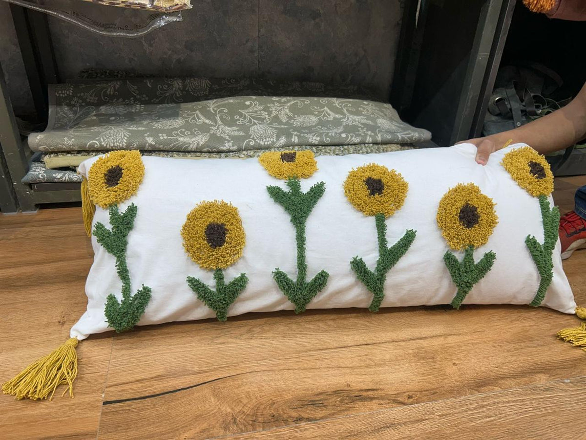 sunflower-row-tufted-lumbar-cushion-cover